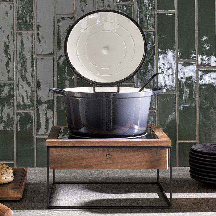 Stojan na poklici 2ks nerez