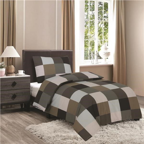 Posteľná súprava TREND - patchwork, 140 x 200 + 70 x 90 cm