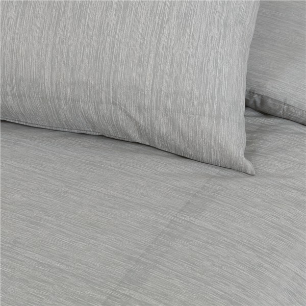 Posteľná súprava TREND - sivý melír, 140 x 200 + 70 x 90 cm