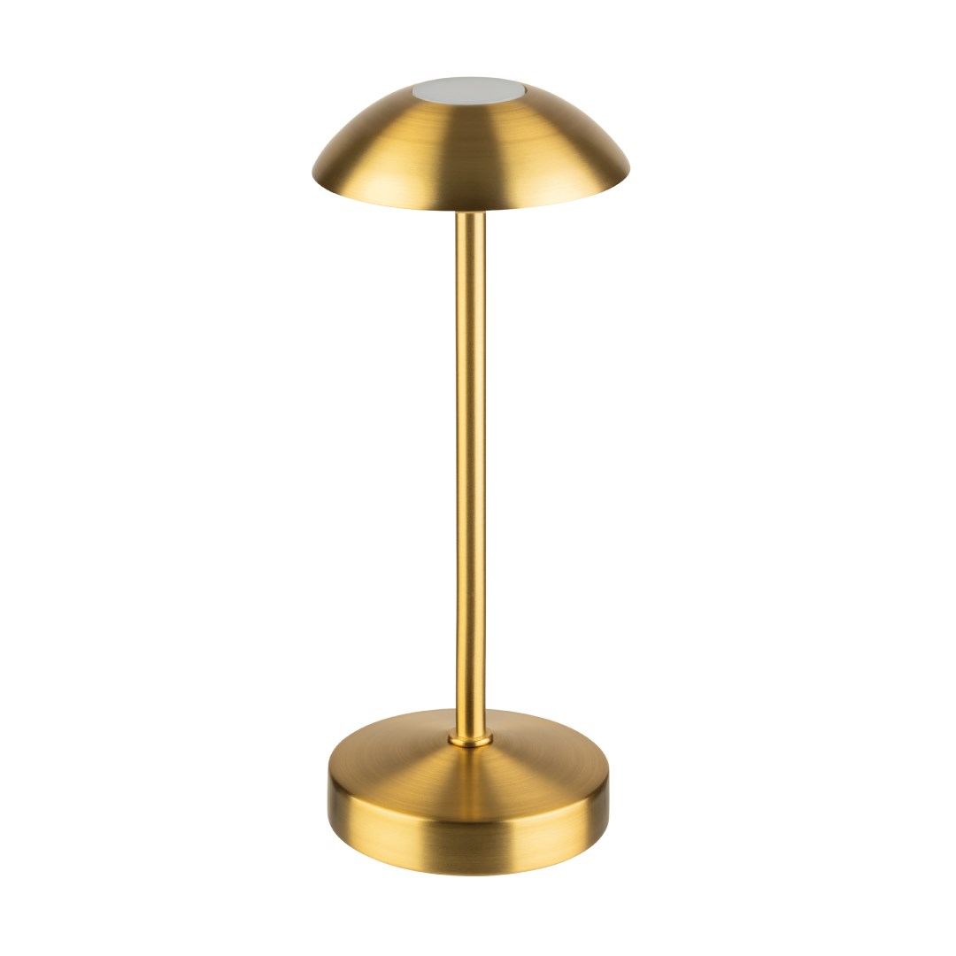 lampa stolní Alva zlatá, výška 20,5 cm
