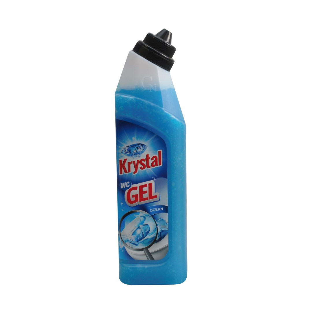 Krystal WC gel 750ml modrý s vůni oceánu