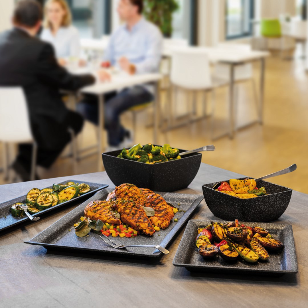 podnos FROSTFIRE GN 1/1 hliník šedá