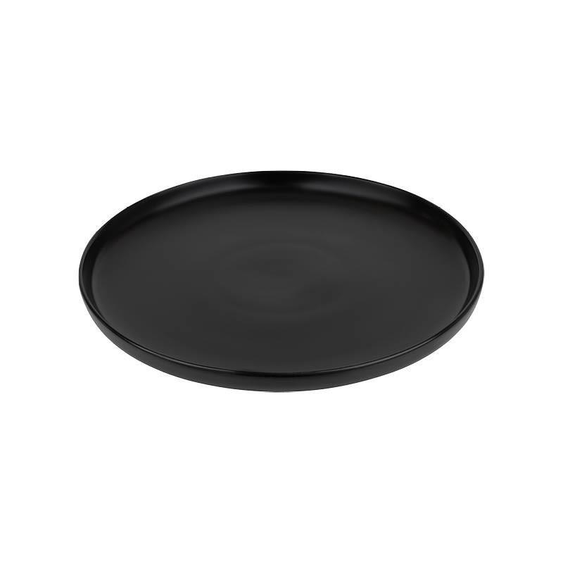 Future talíř mělký 24 cm černý