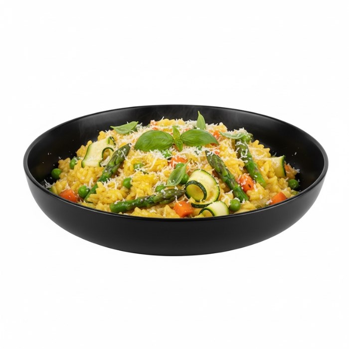 Polohlboký tanier FUTURE BLACK 24 cm