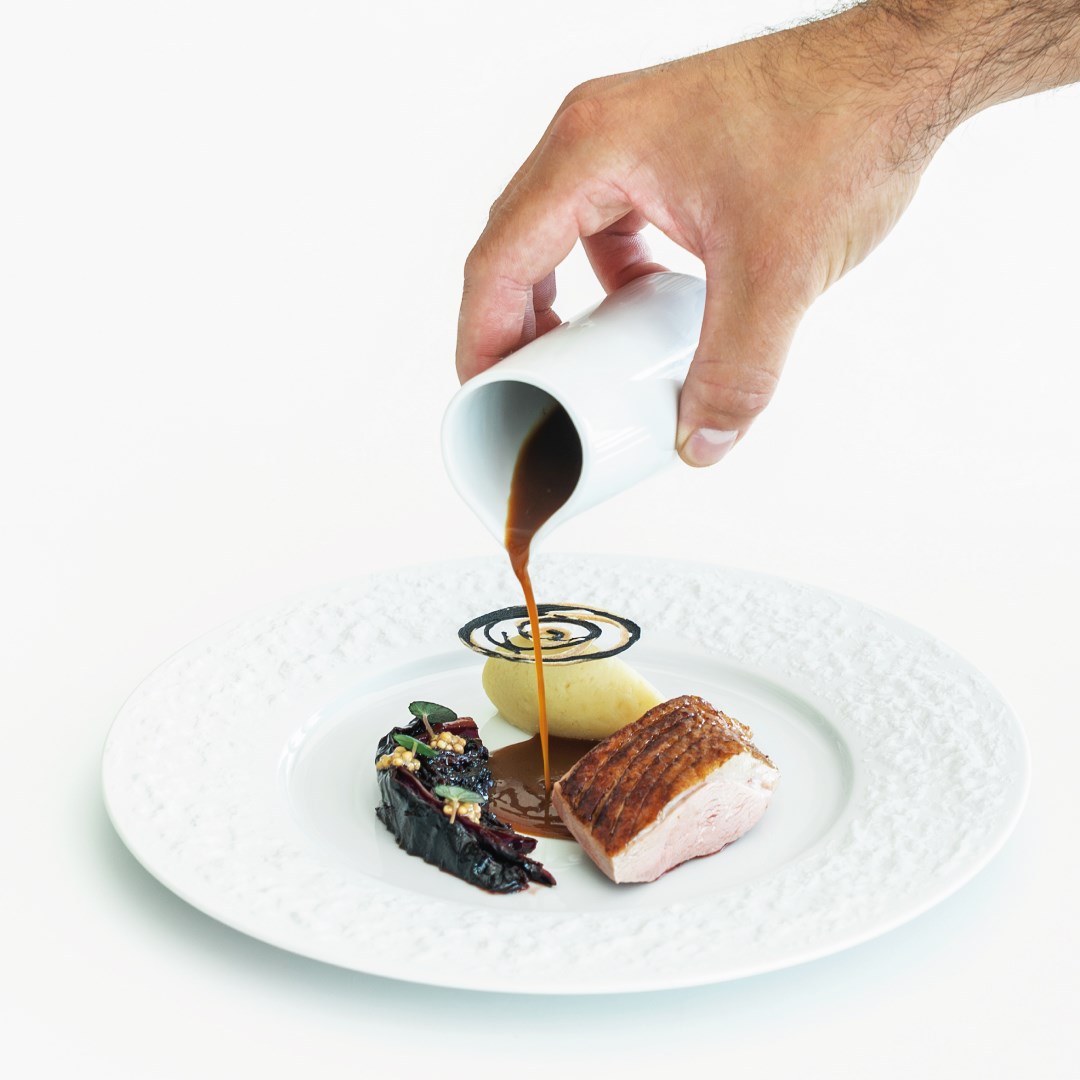 Šálka ​​dvojstenná STONE 8 cl, biela