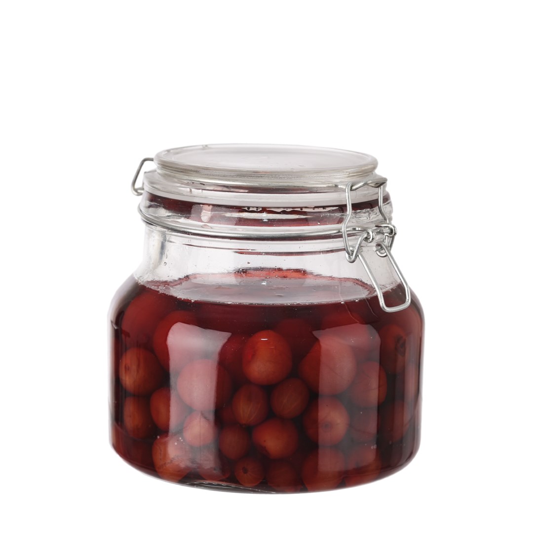 Skleněná dóza Patent 1,85 l čirá