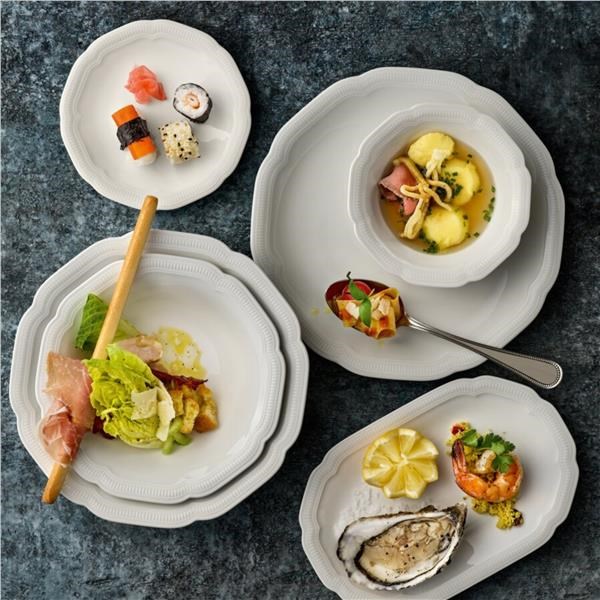 Create tanier plytký coup relief 29cm