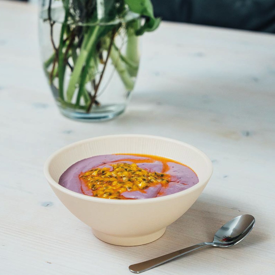 Melamínová miska NERO, priemer 16 cm, výška 6,5 cm, béžová