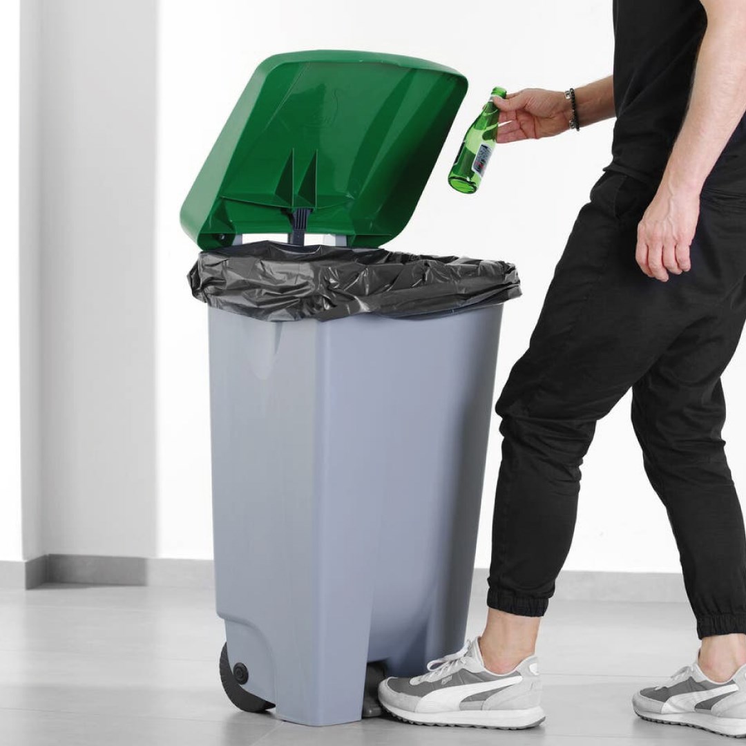 nádoba na odpadky 120l s pedálem (bez víka)