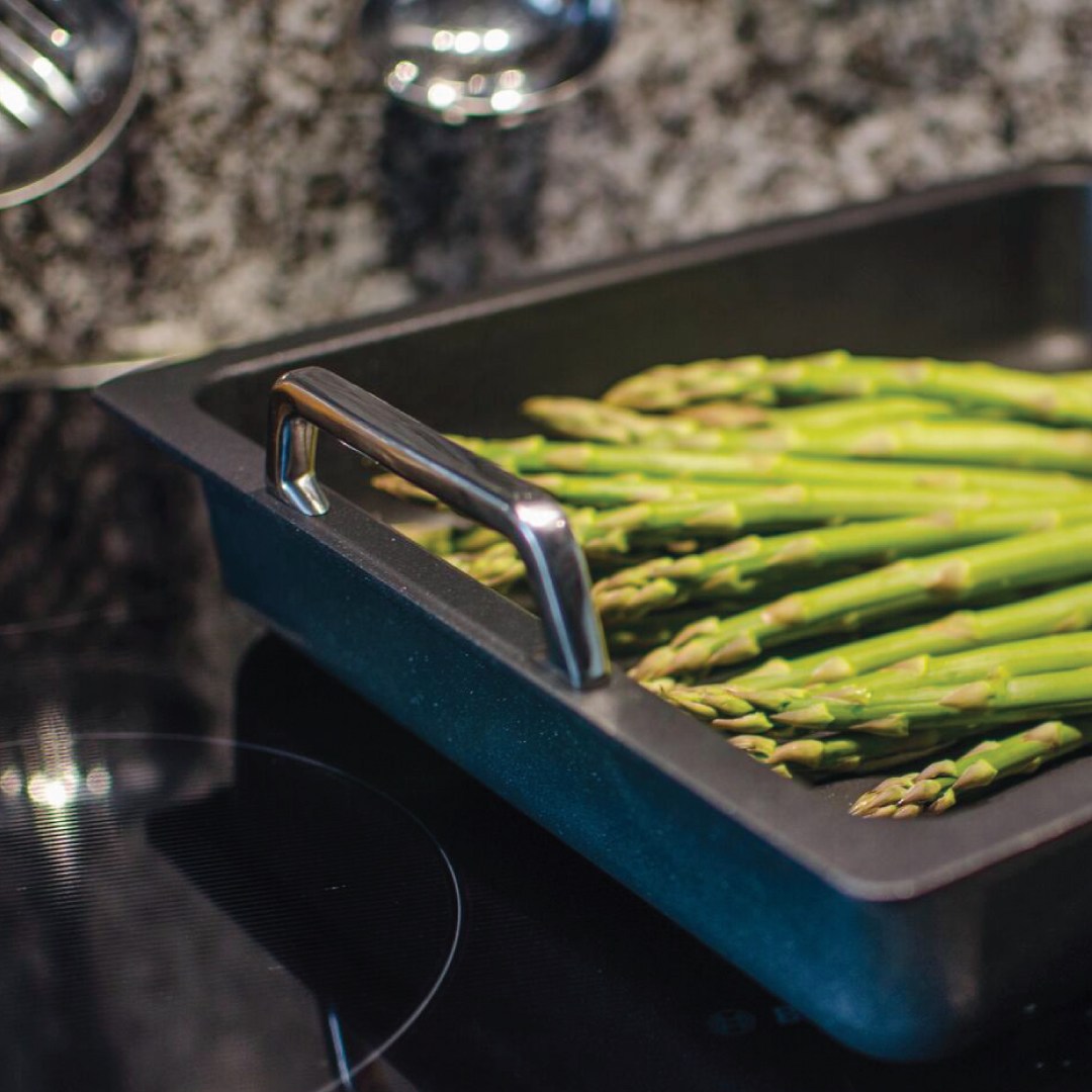 Gastronorm nádoba s uchami, GN 1/2- 5,5 cm, vhodná pre indukčné varné dosky