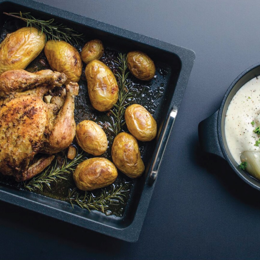 Gastronádoba s držadly GN 2/4-2 cm, vhodné na indukci