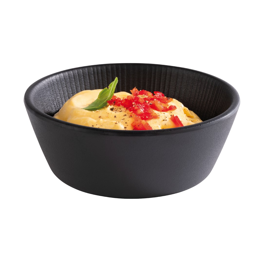 Miska NERO průměr 12,5cm, melamin černá