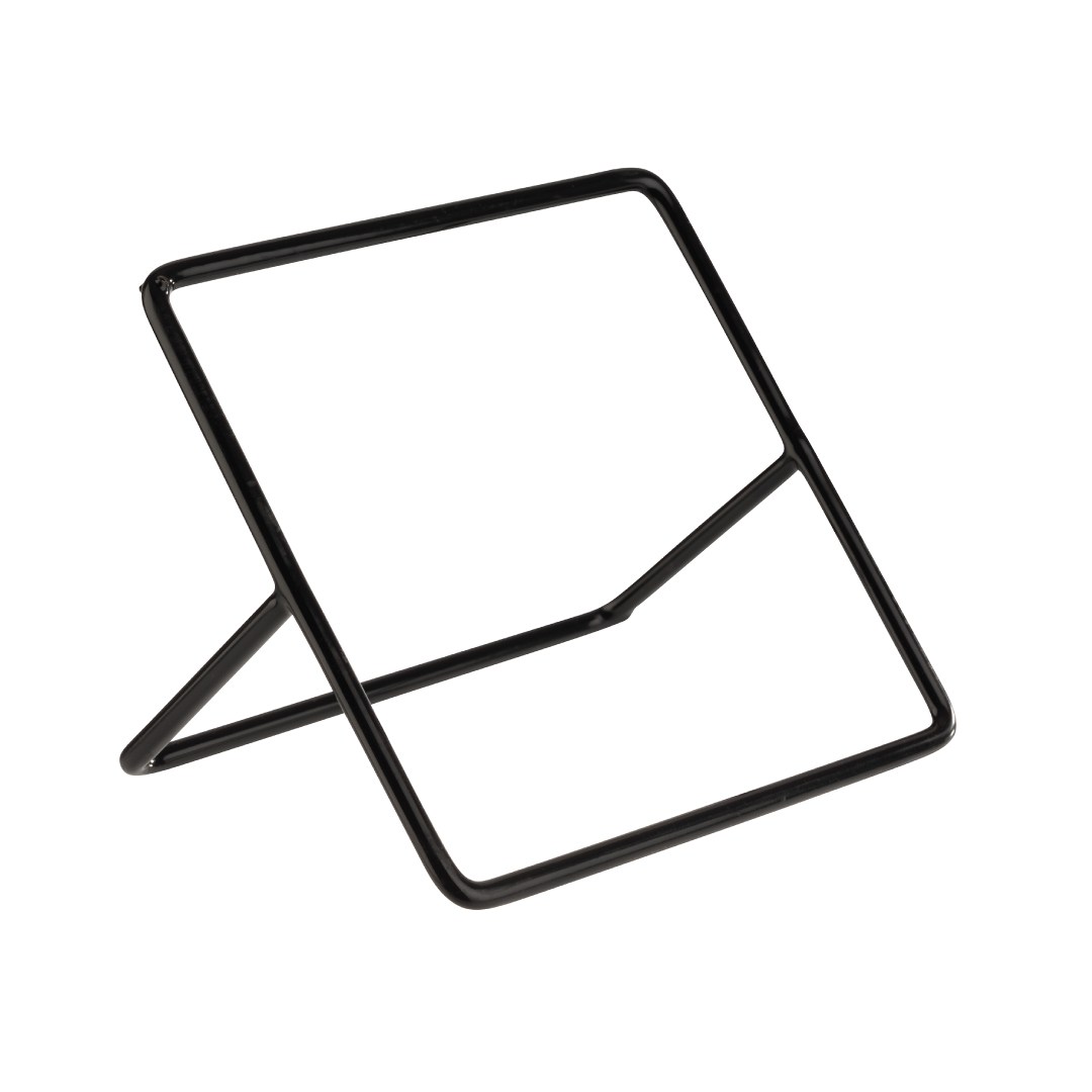 Bufetový stojan, kovový, čierny