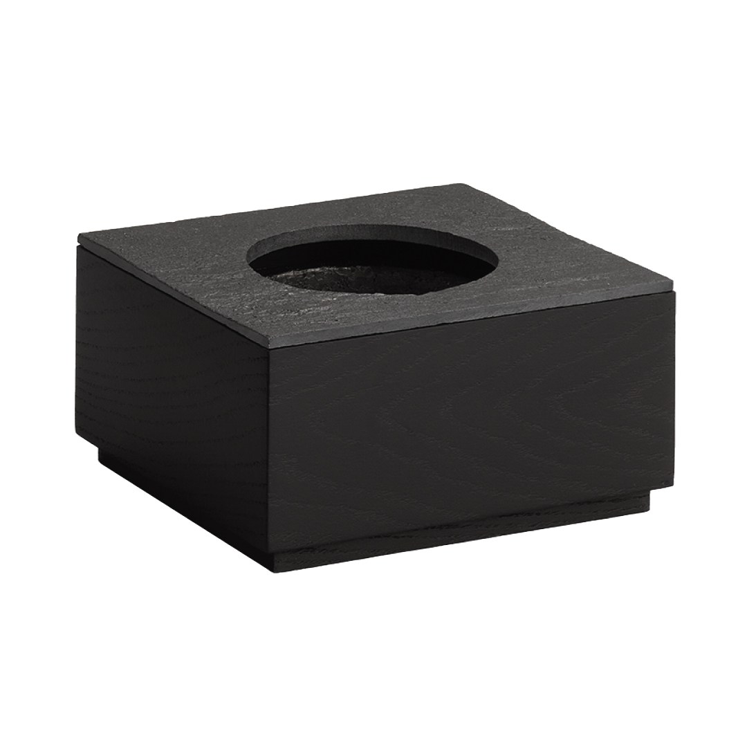 doska s výrezom na karafu VALO, bridlice, 17,5x16,2cm