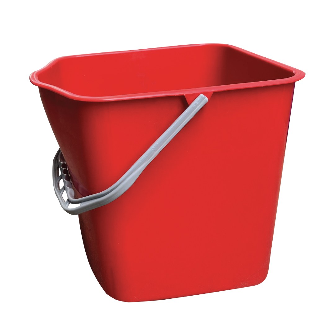 Náhradné vedro pre upratovací vozík, 23 l, červené
