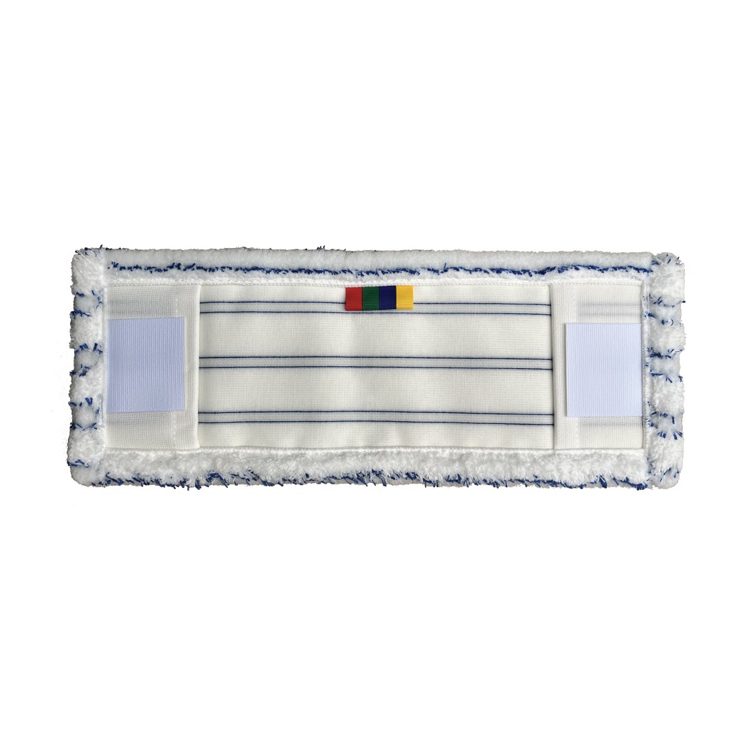 mop plochý univerzálny 40 cm, mikrovlákno + abrazívny prúžok