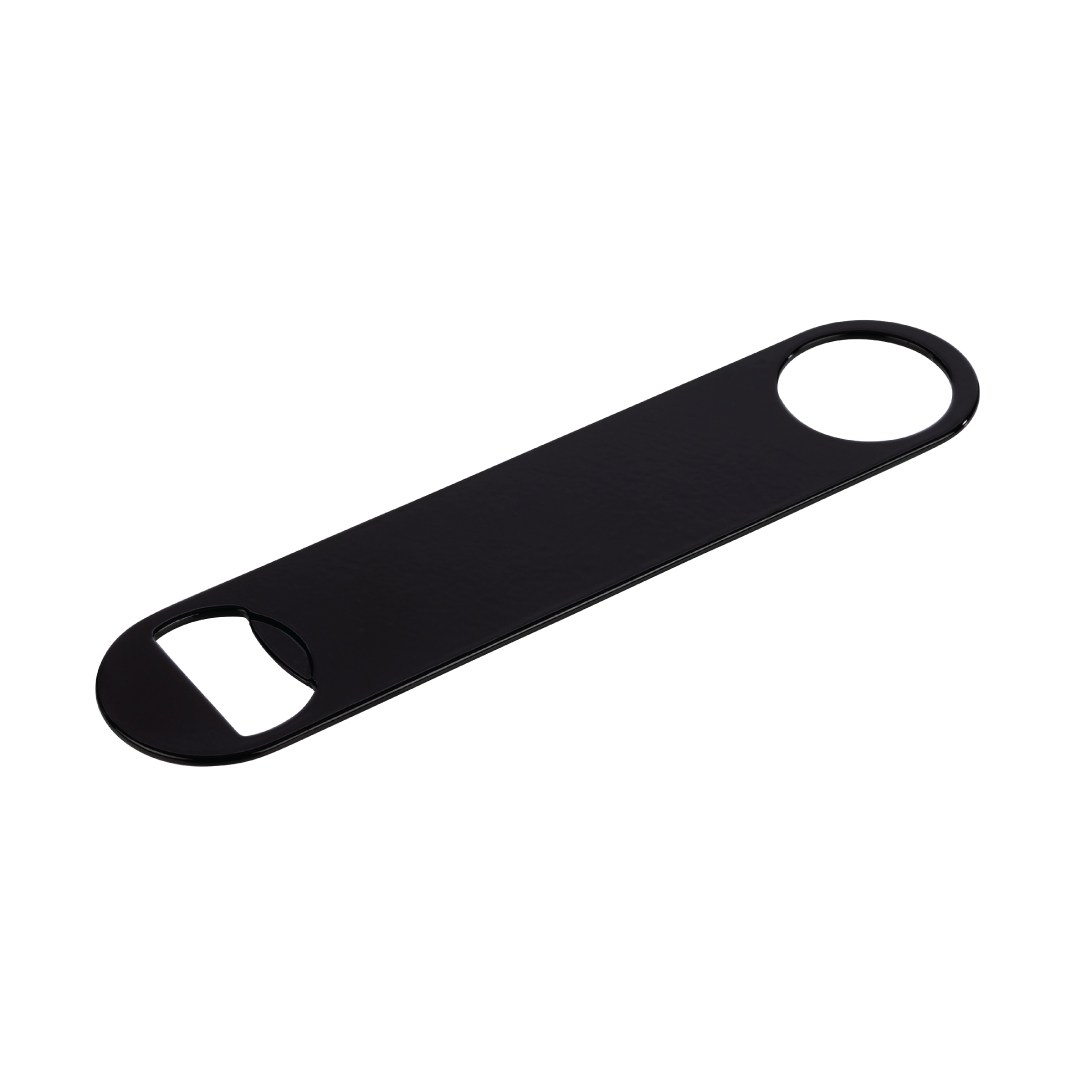Čašnícky otvárač, 18 cm, čierny, magnetický
