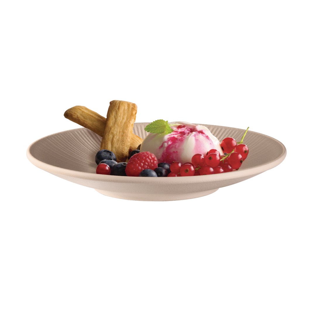 tanier Nero 21 cm melamín béžový