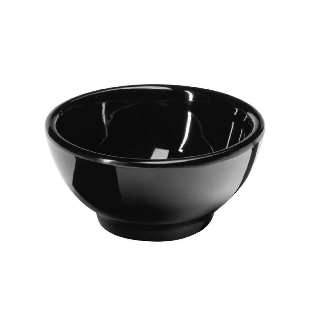 Miska Pure 9x9cm melamín, čierna