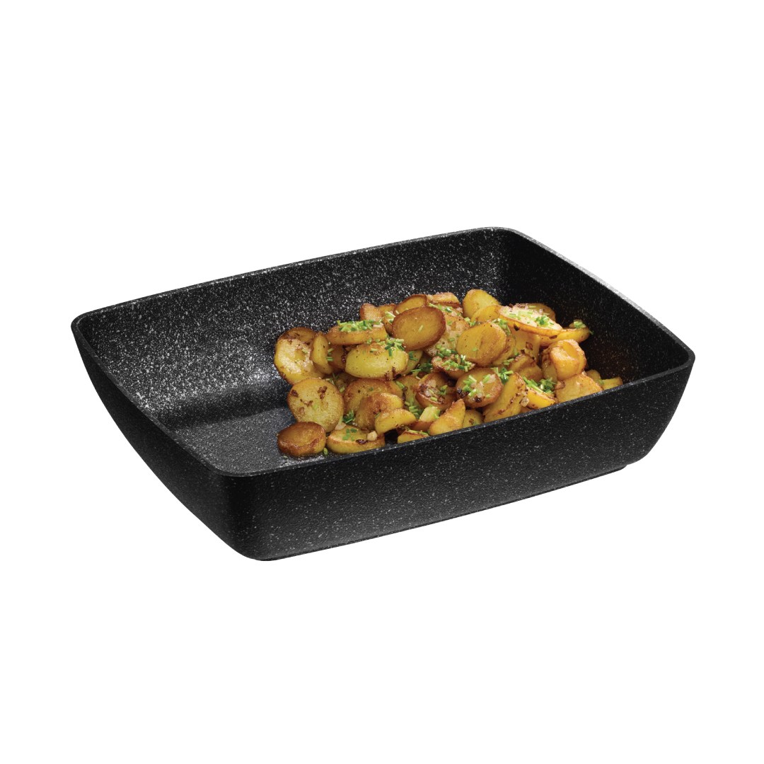 miska FROSTFIRE GN 1 32,5x26,5cm hliník šedá