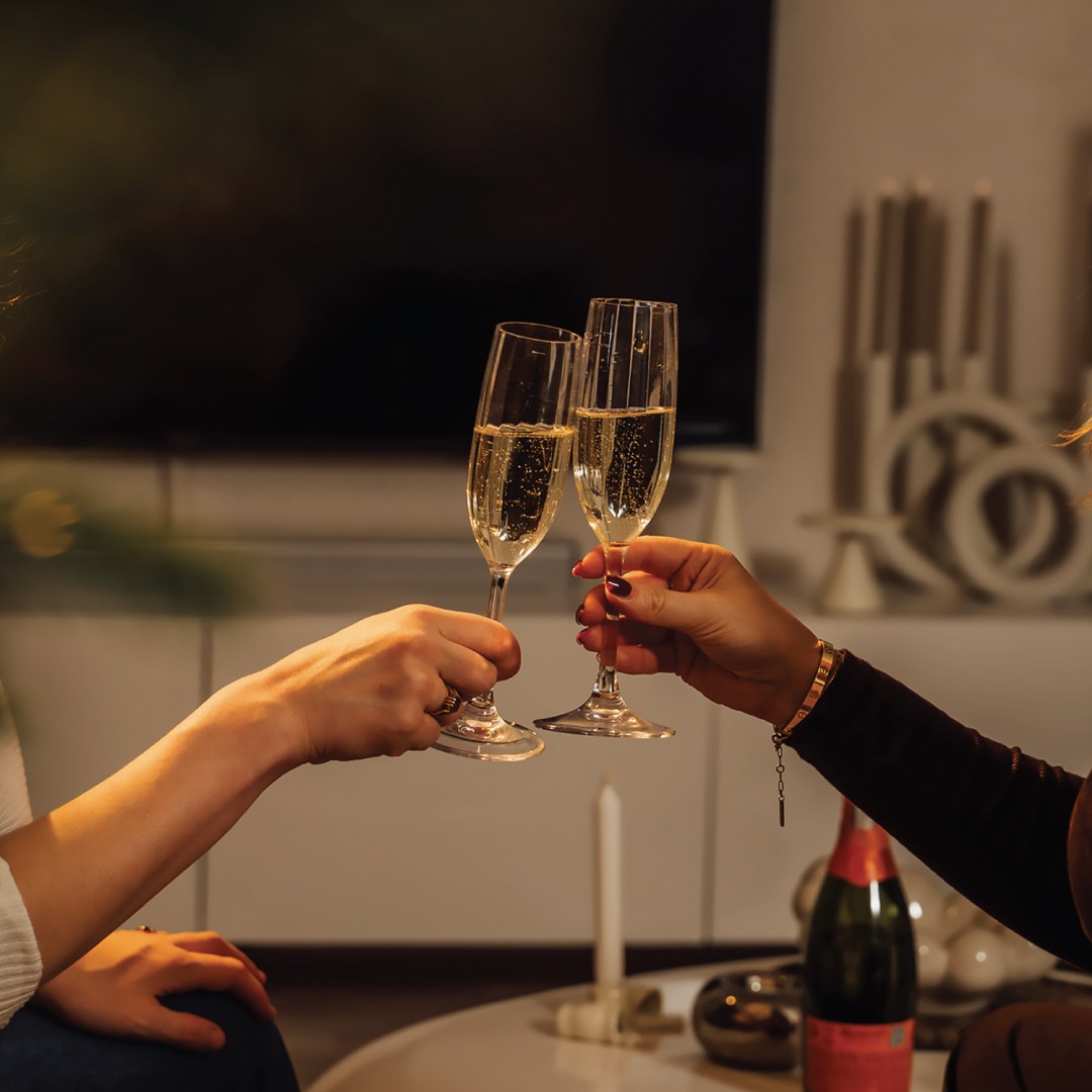 poháre na šampanské Perfection 0,19 l tritán číra