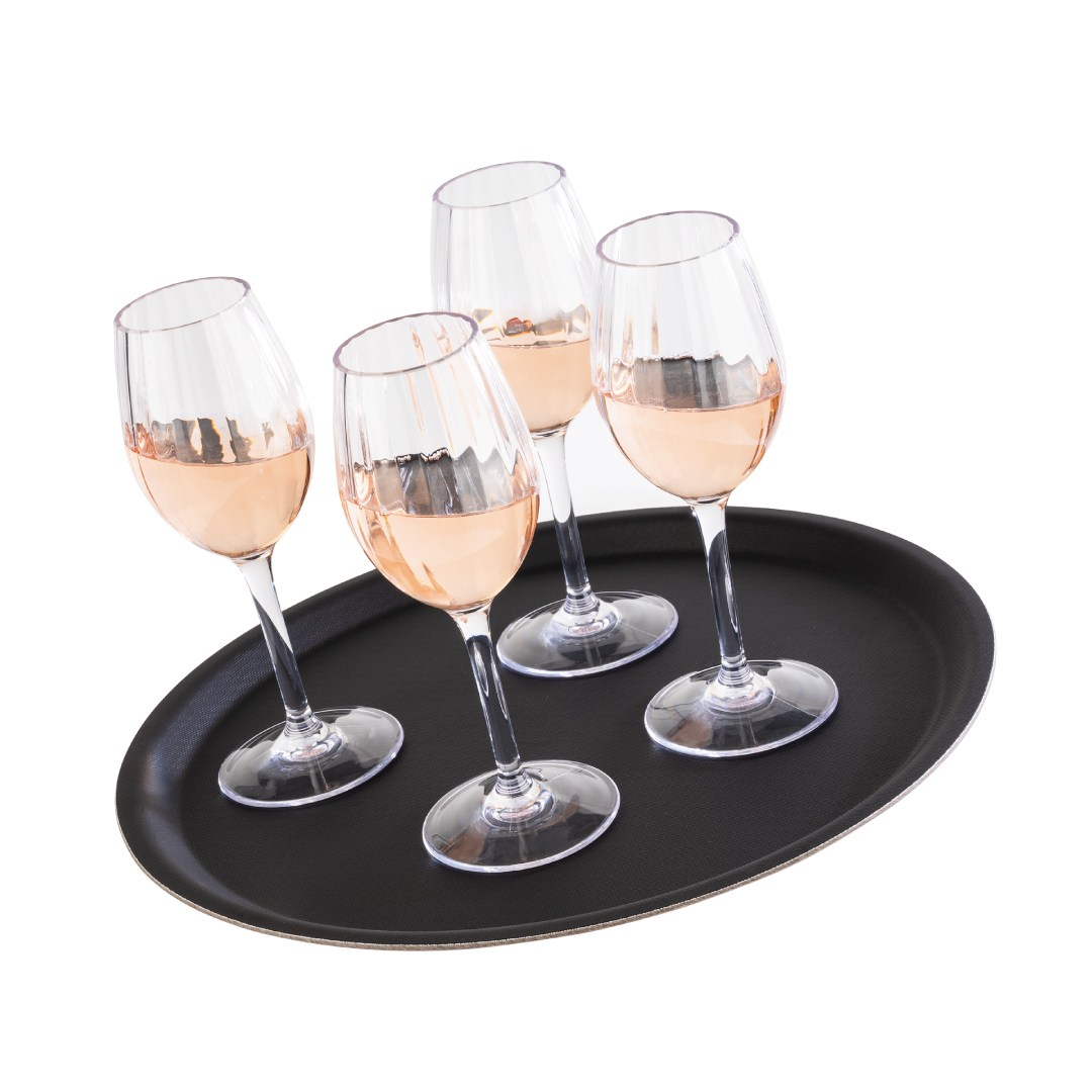 poháre na víno Perfection 0,32 l tritán číra