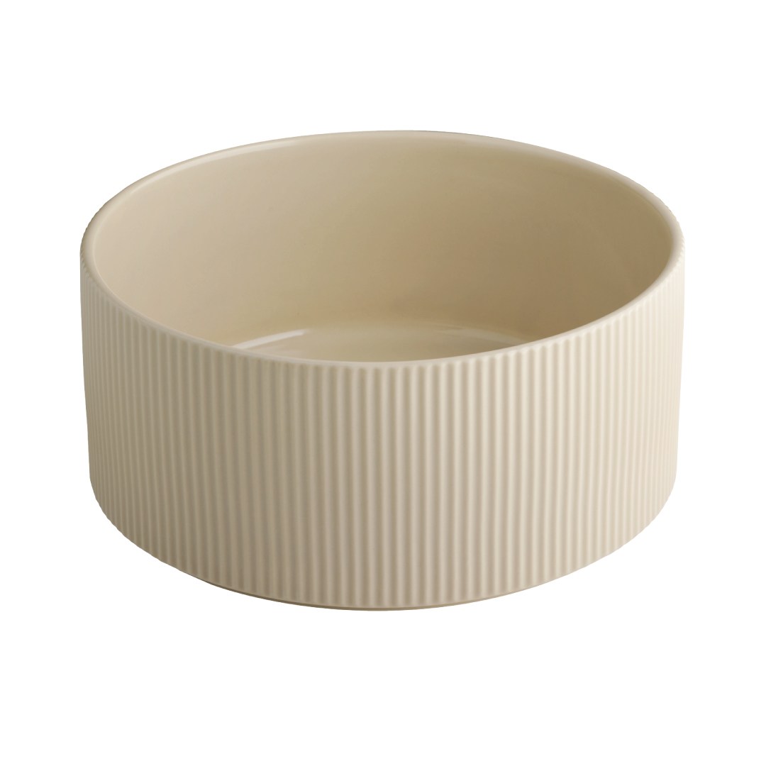 miska Grid 23 cm porcelánová béžová