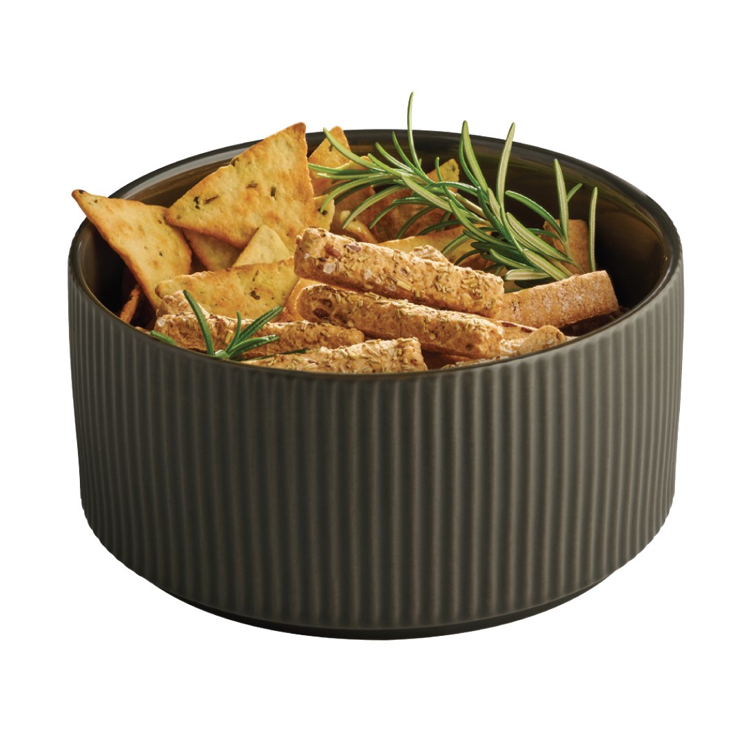 miska Grid 16 cm porcelánová hnedá