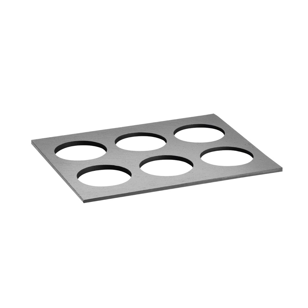 podnos GRID GN 1/2 bridlice, pre misky pr. 9 cm