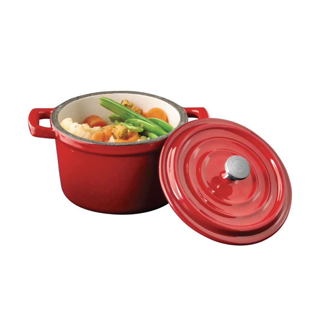 hrniec mini 5 STARS pr.11cm, 0,35l červený