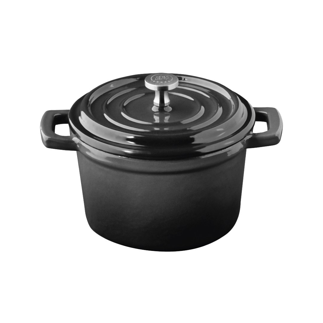 hrniec mini 5 STARS pr.11cm, 0,35l šedý