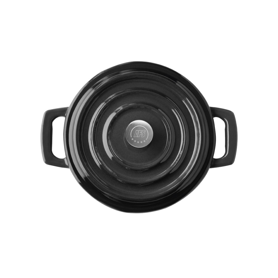 hrniec mini 5 STARS pr.11cm, 0,35l šedý
