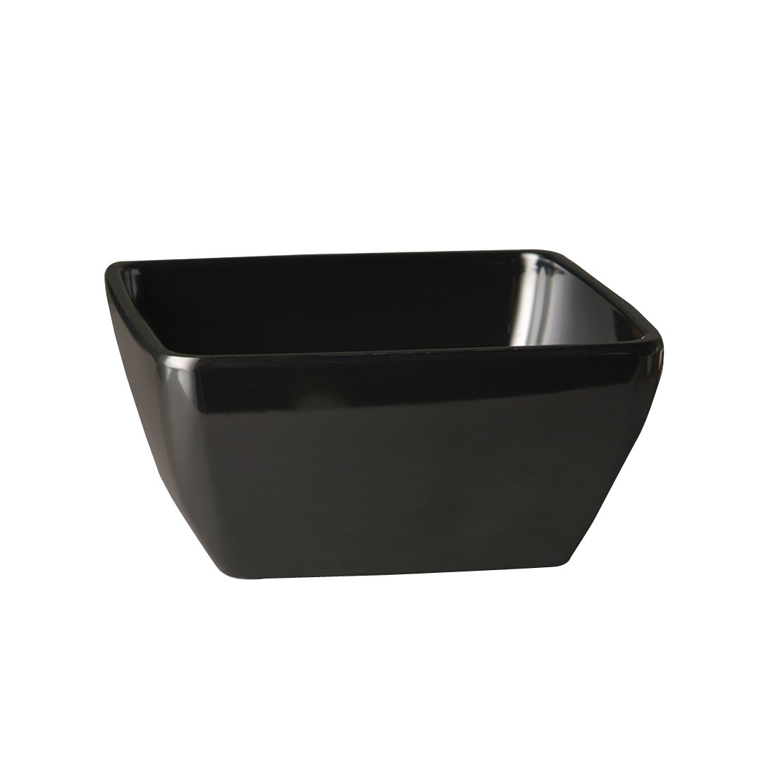 miska FRIENDLY 0,14 l 9x9 cm v. 4 cm PET čierna