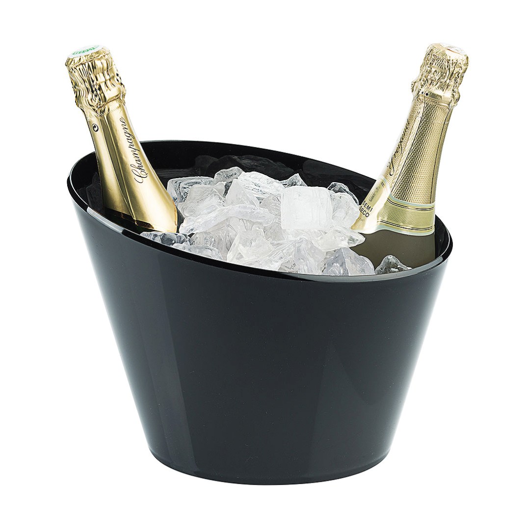 Oval Ice Bucket for one bottle