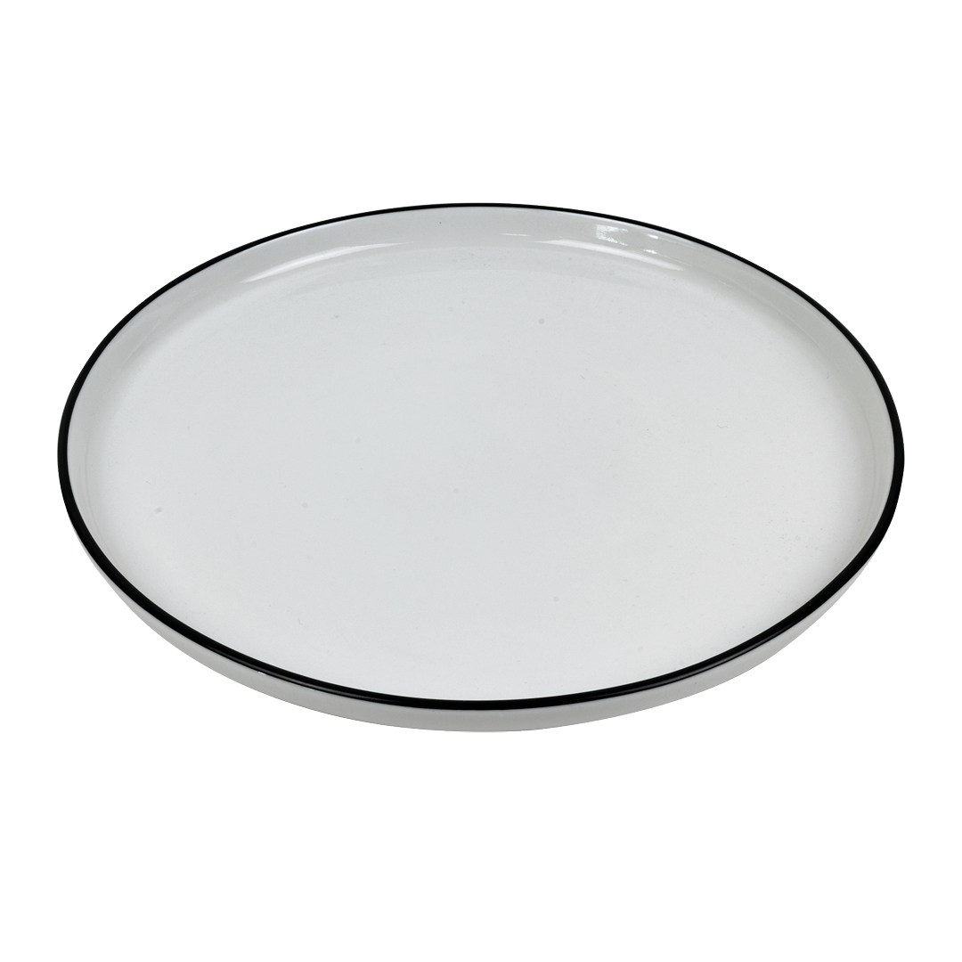 Future tanier plytký 24 cm black rim