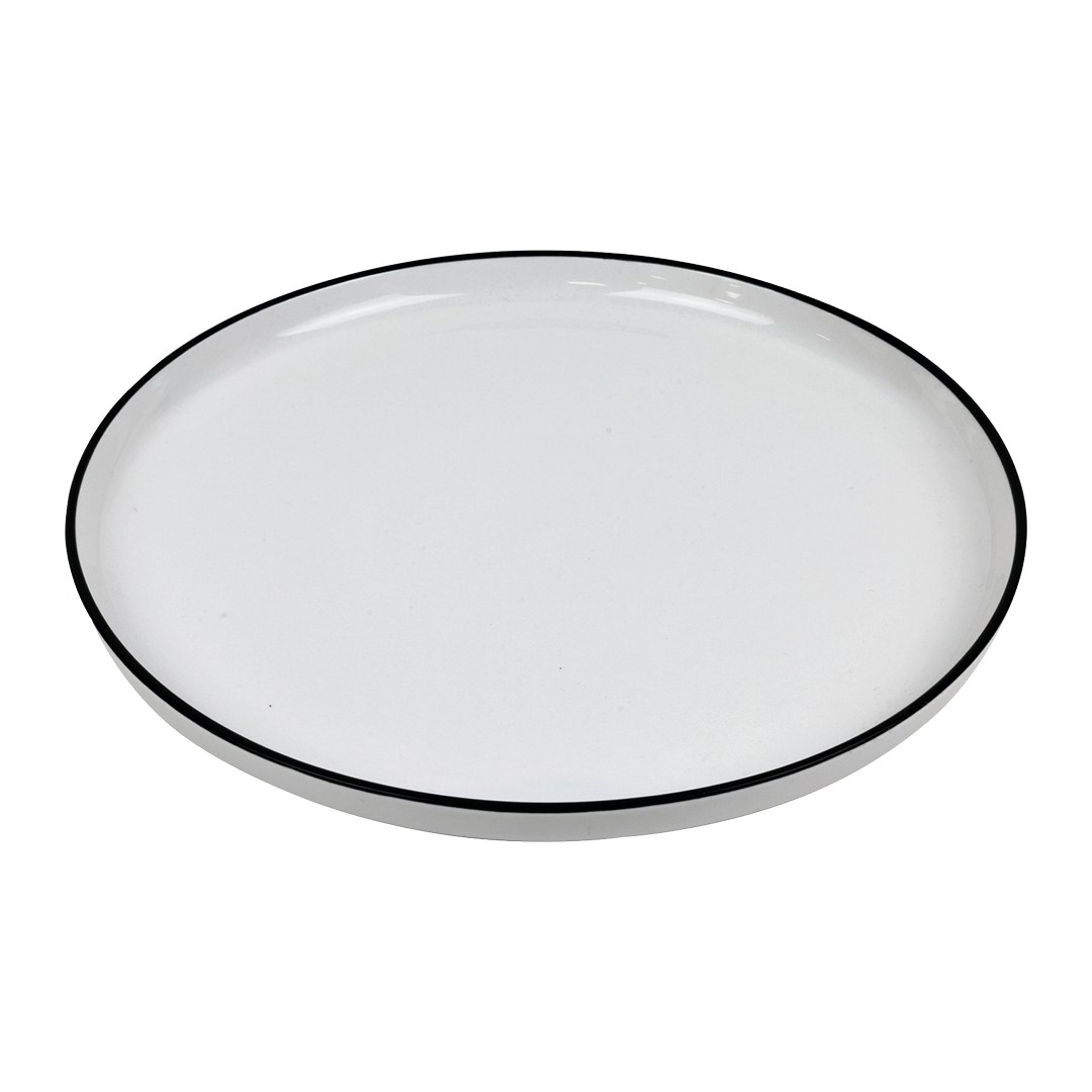 Future tanier plytký 27 cm black rim