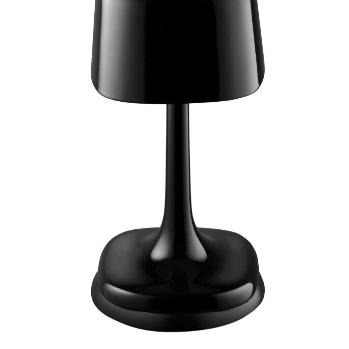 Stolová lampa SOHO, čierna, výška 21,5 cm