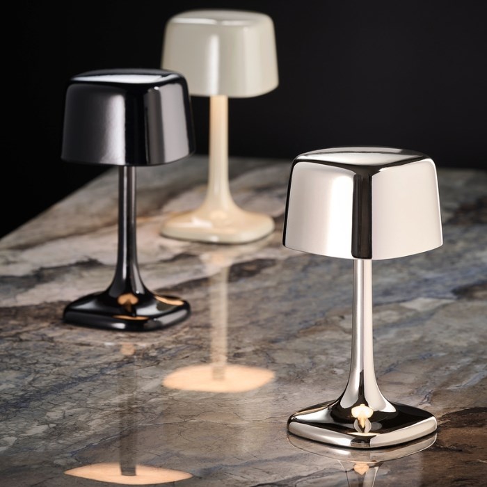 Stolová lampa SOHO, čierna, výška 21,5 cm
