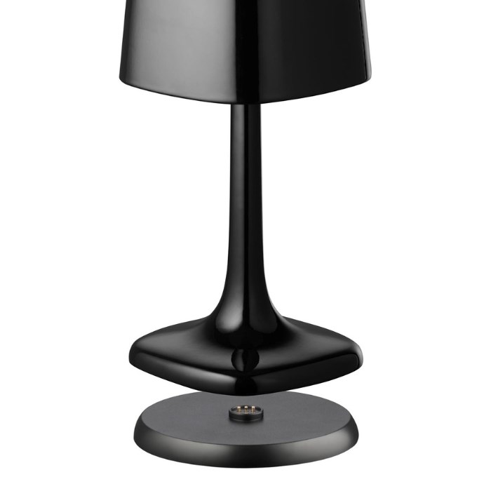 Stolová lampa SOHO, čierna, výška 21,5 cm
