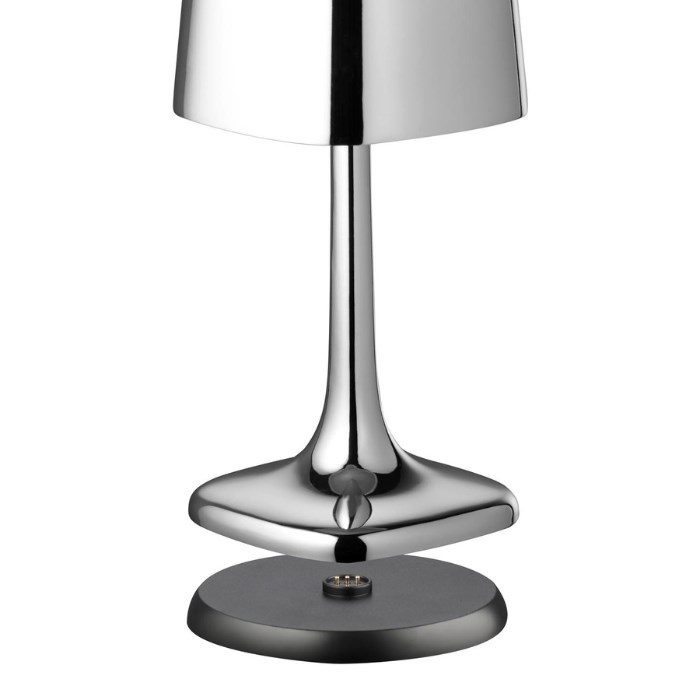 Stolová lampa SOHO, chróm, výška 21,5 cm