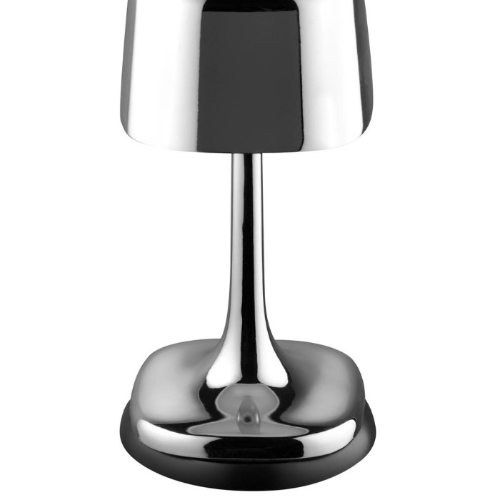 Stolová lampa SOHO, chróm, výška 21,5 cm