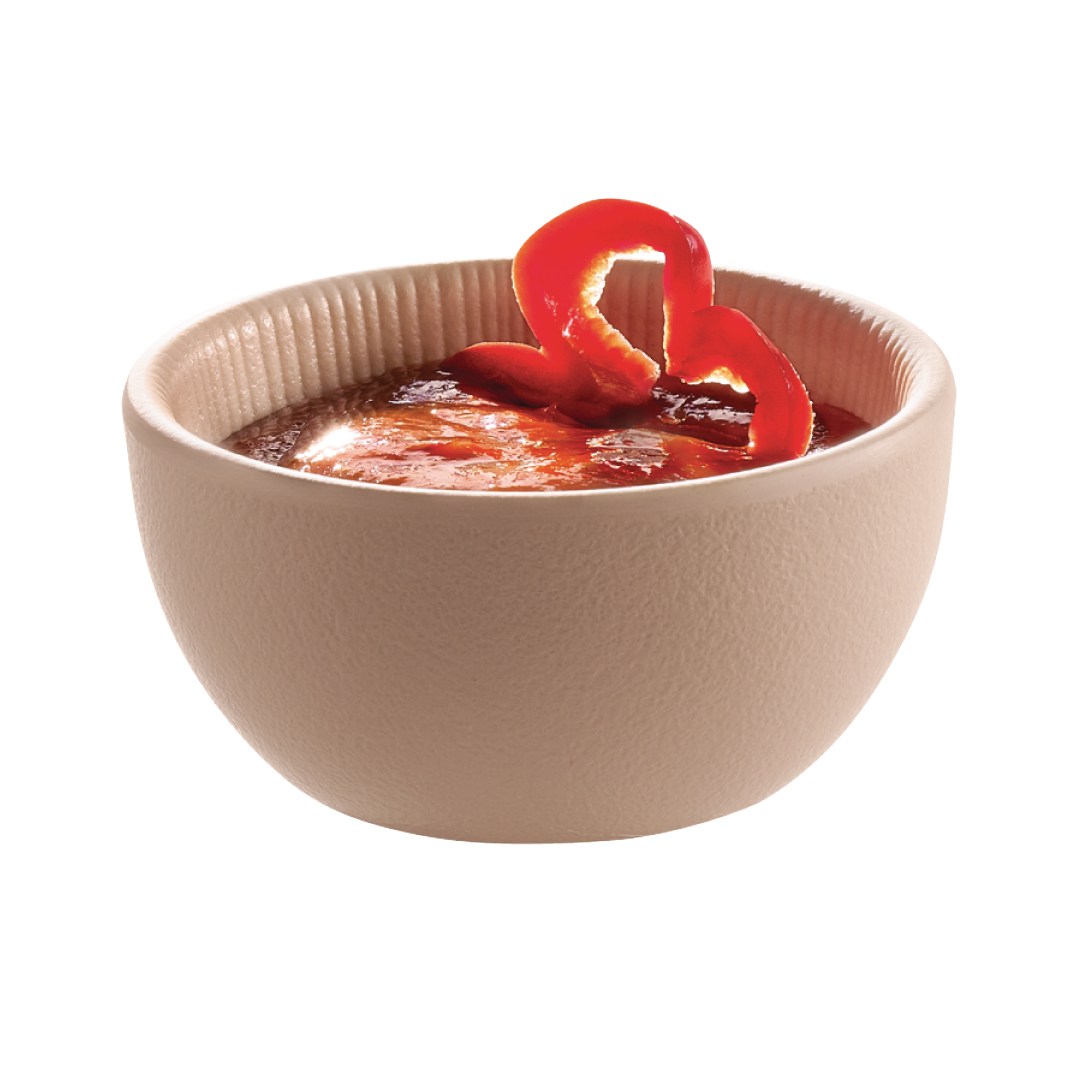 bowl Nero 7 cm melamin beige