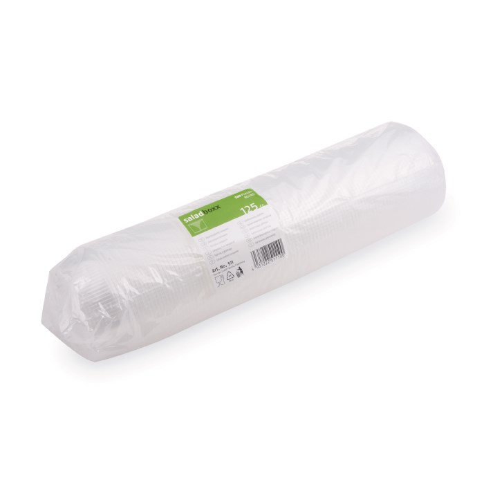 Foodcontainer round transparen