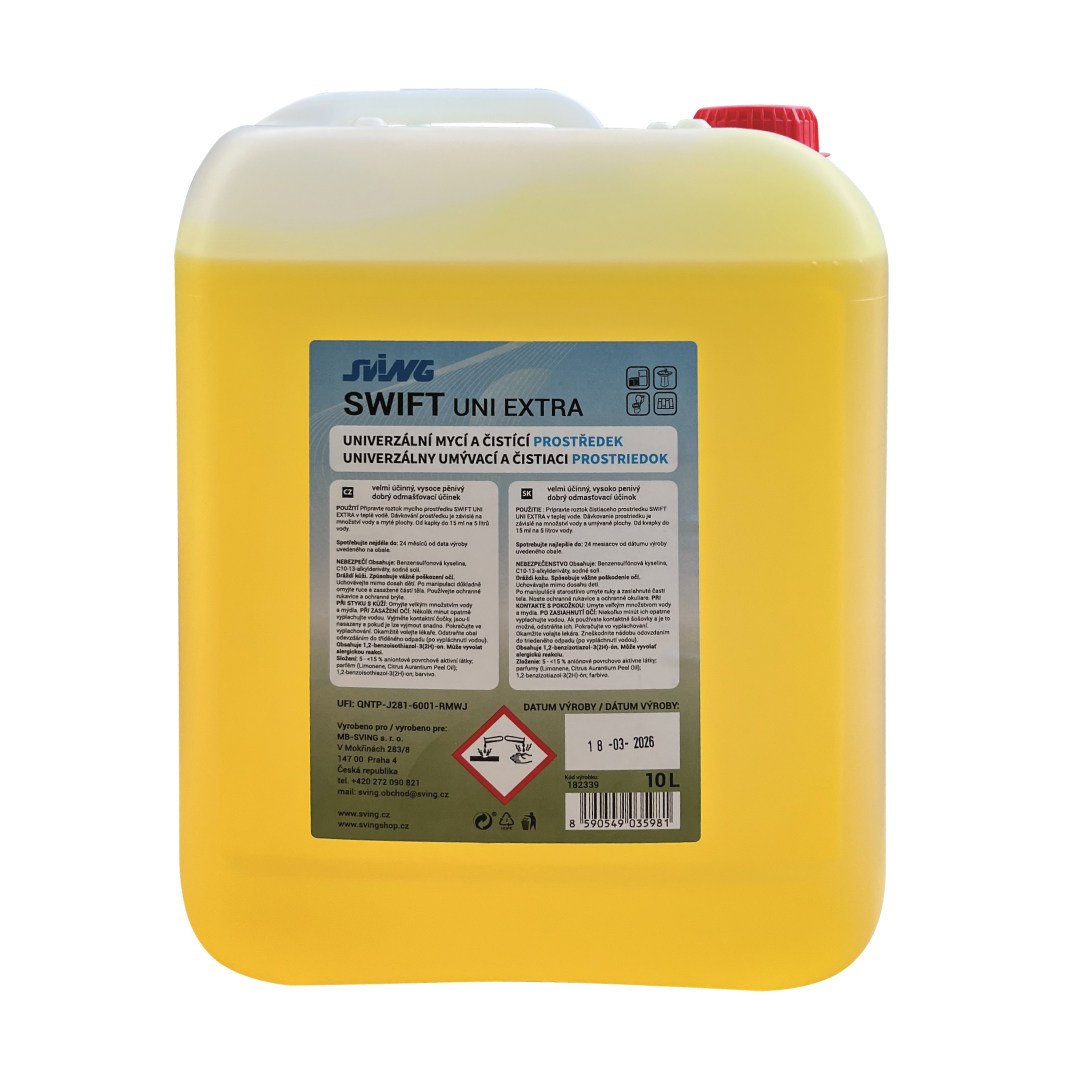 Swift UNI EXTRA 10 l na podlahy a univerzálny