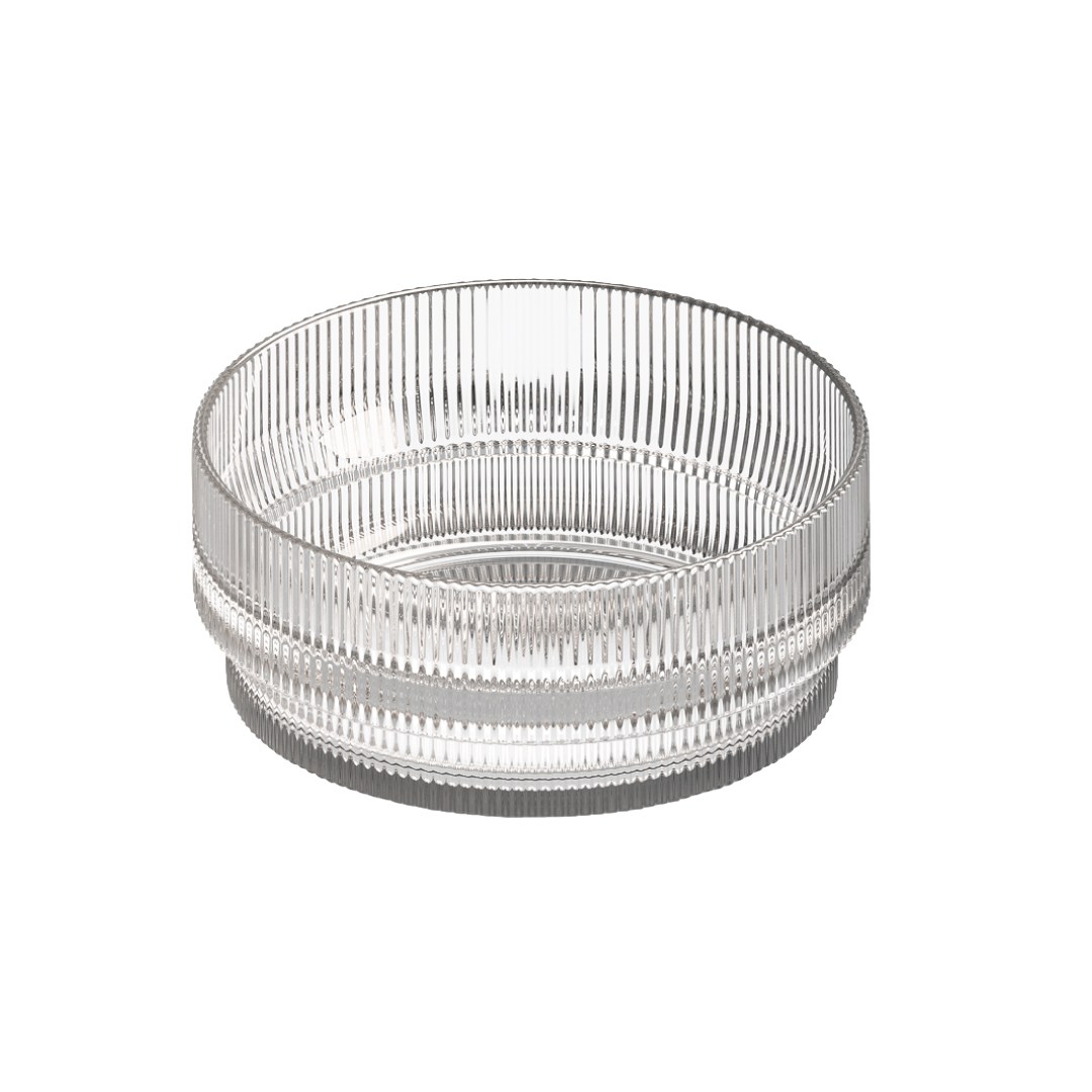 miska THE GRID 12,5 cm sklo