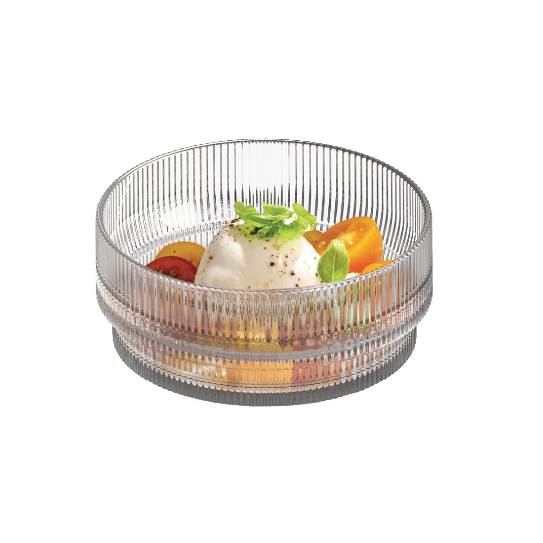 miska THE GRID 12,5 cm sklo