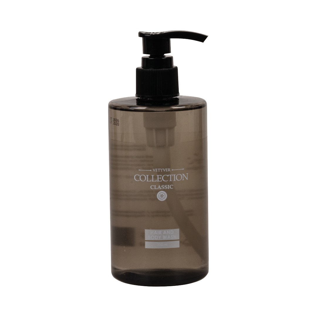 Body and hair shampoo 300 ml with pump Collection Classic