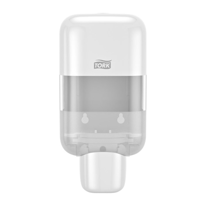 dispenser for foam, liquid soap and disinfectant S-Box Mini white S5