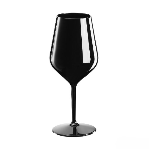 unbreakable glass Backstage black 470 ml