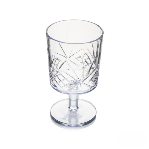 unbreakable glass Firenze on a stem 340 ml